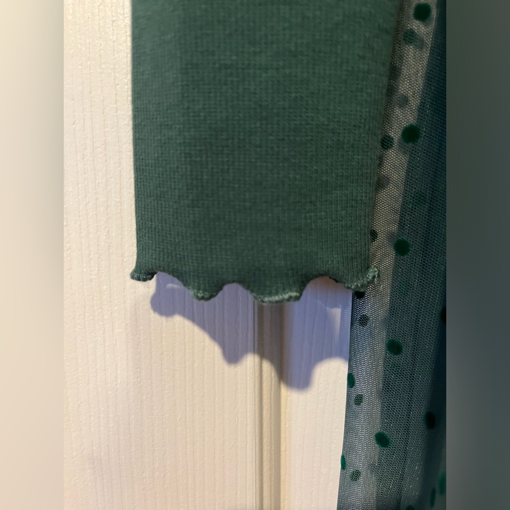 Girls size M Hunter Green dress from Gap - Picture 3 of 8
